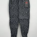 Celebrity Pink Jogger Pants XS Womens Juniors Curvy Hi-Rise Jeans Leopard Photo 0