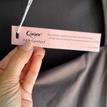 Qinsen Fit & Comfort Gray Square Neck Short Sleeve Mini Dress Medium Skims Like Photo 7