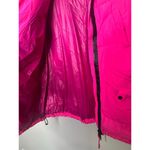 OOF WEAR Women's Neon Pink Long Sleeve High Neck Puffer Coat Size 38 Photo 12