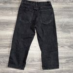 AGOLDE  Women Black High 90's Fit Rise Straight Leg Distressed Jeans Size 27 0375 Photo 8