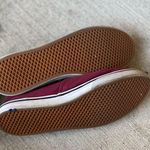 Vans Classic Lace Up Maroon Black Lace Canvas Sneakers Photo 5