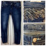 Miss Me Miss‎ Me Signature Skinny Jeans 28 Blue Embroidered Bling Western Glam Cowgirl Photo 15
