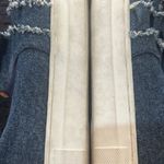 Seychelles Ruffled Denim Slip-On Sneakers Size 9 Preowned Photo 7