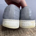 1. State  Sneakers Womens Size 10 Platform Leather Casual Croc Animal Print Sporty Photo 4