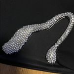 ZARA NWOT Jewel Piece Mini Skirt XS in BLACK - STUNNING Photo 8