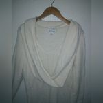 Liz Claiborne  XL Pointelle Scarf Tunic Sweater Set Long Sleeved New Photo 3