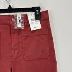 Madewell  The Emmett Wide Leg Pant Patch Pocket Antique Rose High Rise US 29 NWT Photo 8