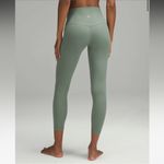 Lululemon Align Ribbed HR Pant 25” in grey eucalyptus size 12 Photo 1