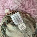 One World Tunic Top 1X Beige Multicolor Boho Hippie Paisley Print Photo 4