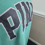 PINK - Victoria's Secret PINK Victoria’s Secret Glitter Logo Sweatshirt Size Medium Photo 2
