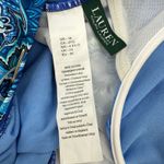 Ralph Lauren Lauren Swimsuit Size 16 One Piece Blue Paisley Underwire Swim NEW Photo 6
