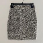 J.Crew  Lined Pencil Skirt Dark Grey and Cream Size 0 Photo 0