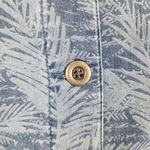 DG2 Diane Gilman SoftCell Denim Lightweight Jacket Shacket Blouse Shirt Leaf 1X Blue Photo 13