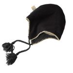 VINTAGE RW & Co. Fleece Lined Wool Earflap Beanie Gray Photo 4