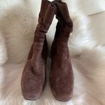 Coldwater Creek Brown Suede Women's Bootie Size 10 Photo 6