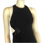 Bari Jay black Halter neck dress open back and sides size 5 Photo 4