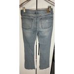 American Eagle Womens Jeans 6 Short True Boot Low Rise Distressed Light Wash Photo 9