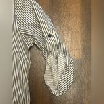 Covington  Navy and White Striped Shirt Photo 2