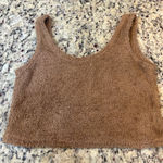 Chic Brown Women's Crop Top Size M Photo 0