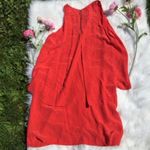 Cynthia Rowley  100% Silk Hot Pink Shift Dress Size 12 Wedding Dress Photo 5