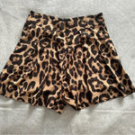 Hayden  LA leopard high rise shorts size L Photo 2