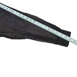 EXPRESS Vtg 80s Rainbow Stripe Sheer Button Up Top Lrg Dopamine Pop Art Festival Photo 8