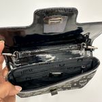 MCM  Monogram Black and Gray Shoulder Bag Photo 3