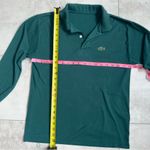 Lacoste  Green Long Sleeve Polo Shirt no tag is like size M-L Photo 5