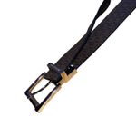 Michael Kors Women's Twist Reversible 30mm MK Logo Leather Belt Medium Silver Photo 3