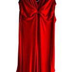 Paper Dolls Paper Doll XL Business Casual Sleeveless Knot Front Dress Polyester Spandex Photo 0