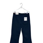 Zenana Outfitters Womens Jeans Flare Leg High-Rise Raw Hem Stretch Denim Black Medium NWT Photo 7