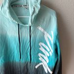 PINK - Victoria's Secret  Teal and Black Ombre Sweater Photo 1