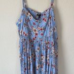 Torrid Women Plus Size Light Blue Floral Challis Summer Dress Size 4X Photo 2