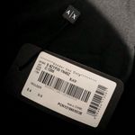 Armani Exchange  Black Paperbag Waist Pants Belted High Rise, Size 4 New w/Tag Photo 5