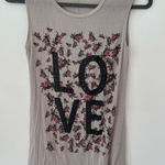 Happening in the present  tank top. Size small Photo 0