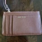 Anne Klein  Wallet Womens Size One Size Brown Card‎ Holder Wristlet Strap Photo 1