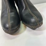Timberland Leather Calf High Wedge Boots Women's 6.5 black Photo 2