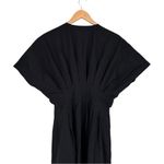 Disturbia Finis Cotton Button Up Midi Shirt Dress size 6 NWT Black Photo 5