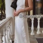 ZARA Limited Edition Linen Lace Dress Photo 10