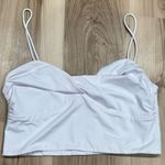 Lovers + Friends Revolve  Nude Sally Wrap Tank Top White Women’s XL Photo 2