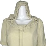 Joseph Ribkoff Pant Set Womens 10 Cream Hood Relaxed Neutral Lightweight Gauzy Photo 5