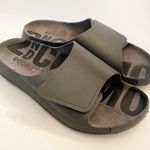 Ecco  Women's Size 8/8.5 Black Cozmo One Band Velcro Slip On Slide Sandal Photo 2