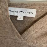 White + Warren Cashmere Hoodie like medium Brown Photo 1