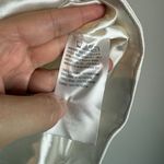 G by Giuliana Black Label Faux Leather Moto Jacket Floral Embroidered White Size XS Photo 3