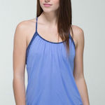 Lululemon  No Limits Lilac & Blue Tank Top Photo 0