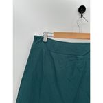 Calia Skirt Women XXL NWT Green Deep Aqua 15" Ribbed Slit Mini Skort Golf Photo 3