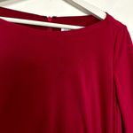 Mac Duggal  Long Sleeve Jersey Evening Gown in Berry Size US 6 Photo 3