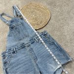 Judy Blue  Women’s Overalls Shorts Denim Cut-Off in Light Wash Size 2XL Photo 10