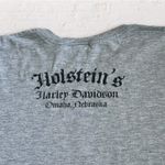 Harley Davidson  Long Sleeve Tattoo Graphic T Shirt Womens L Grey Omaha Nebraska Photo 4