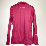 Brooks  Dash 1/4 Zip Running Shirt UPF 45 DriLayer Wicking Thumb Holes Pink M Photo 4